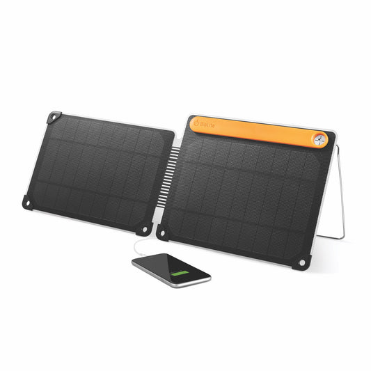 BioLite SolarPanel 10+ - Solar Modul zur Ladung von Smartphone & Tablets