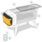 BioLite FirePit+ Einfach genial - Feuerstelle, Grill und Powerbank in einem - LuCa - Mobile Adventures